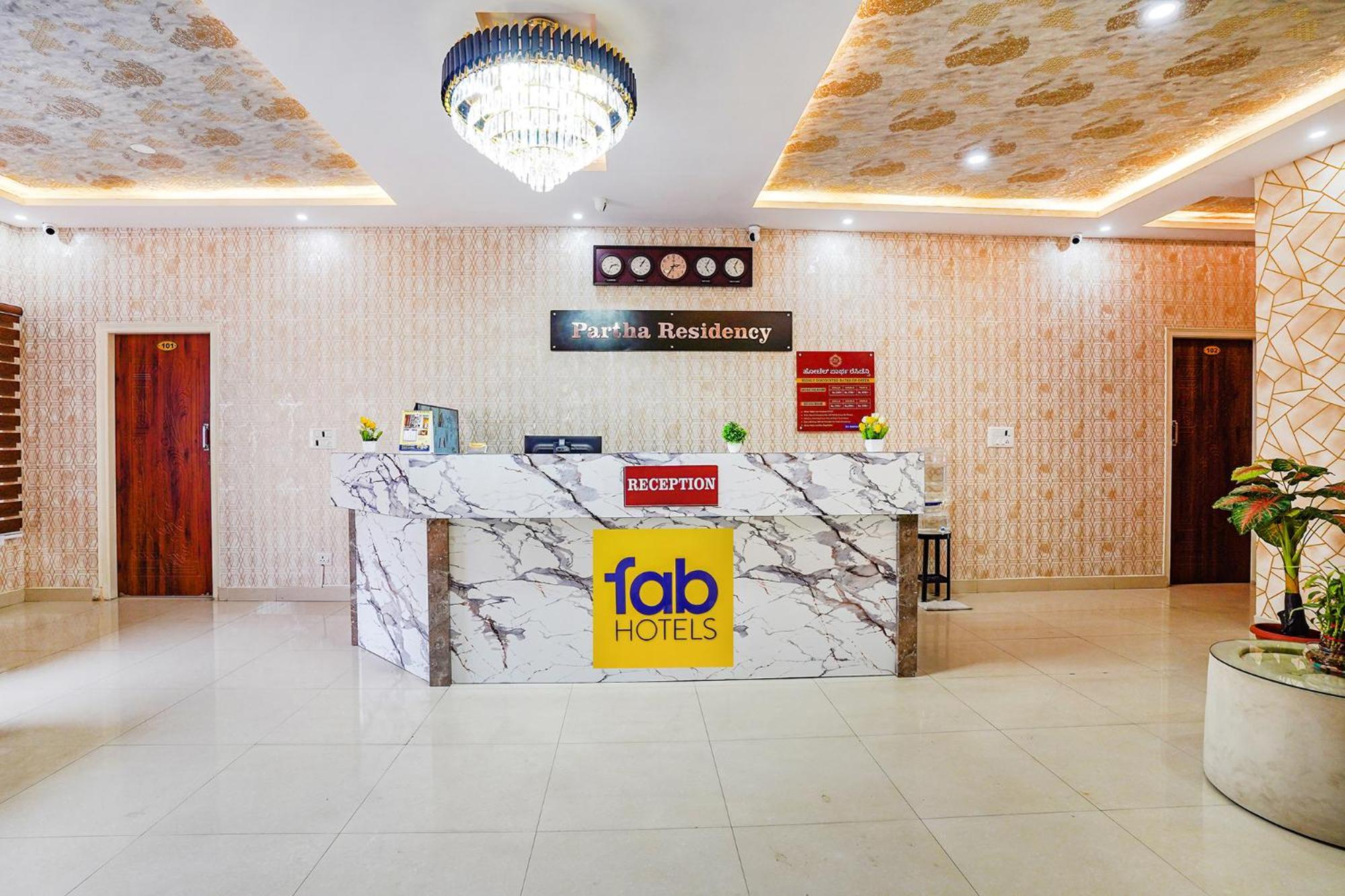 Fabhotel Partha Residency - Nr Iskcon Kr Puram Bangalore Extérieur photo